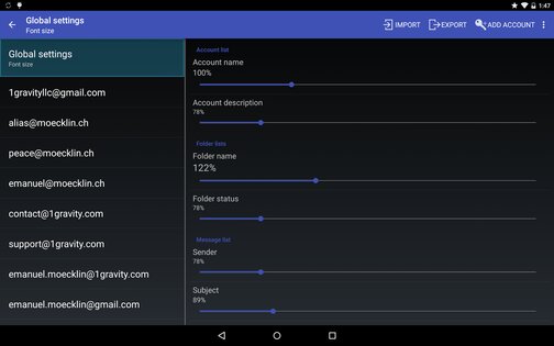 K-@ Mail 1.16. Скриншот 11