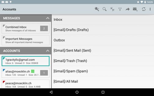 K-@ Mail 1.16. Скриншот 12