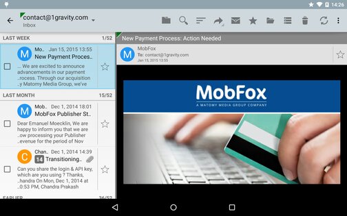 K-@ Mail 1.16. Скриншот 13
