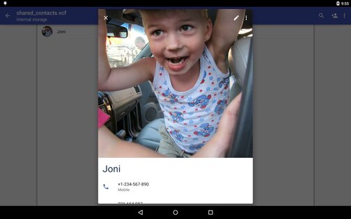 Контакты VCF 5.0.79. Скриншот 11