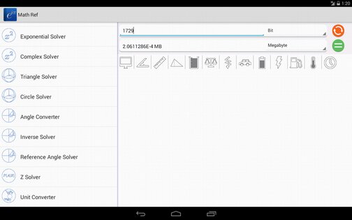 Math Ref Free 2.5.6. Скриншот 2