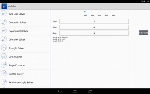 Math Ref Free 2.5.6. Скриншот 3