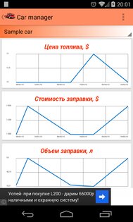 Car manager 3.2.2. Скриншот 5