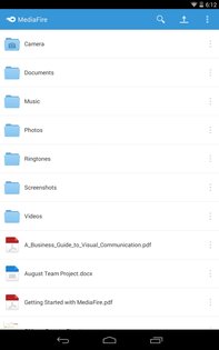 MediaFire 5.6.0. Скриншот 14