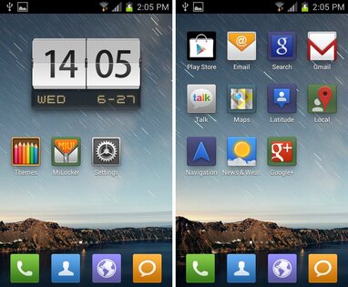 MIUI Launcher 3.1. Скриншот 1