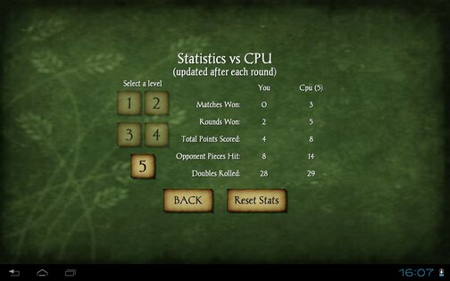 Backgammon Free 4.41. Скриншот 7