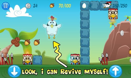 Ninja Chicken Ooga Booga 1.5.0. Скриншот 3