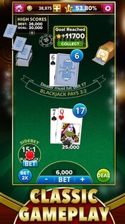 Real BlackJack 21 1.130. Скриншот 2