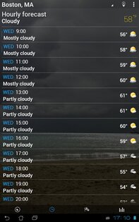 Sense flip clock & weather 9.00.4. Скриншот 4