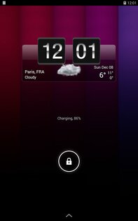 Sense flip clock & weather 9.00.4. Скриншот 9