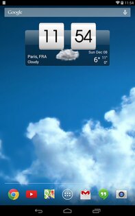 Sense flip clock & weather 9.00.4. Скриншот 10