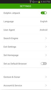 Dolphin Jetpack 7.3.1. Скриншот 1