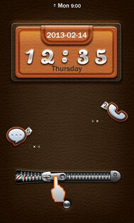 Slidezip GO Locker Theme 1.0. Скриншот 1
