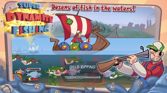 Super Dynamite Fishing 1.2.9. Скриншот 13