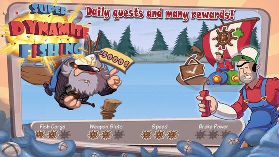 Super Dynamite Fishing 1.2.9. Скриншот 14