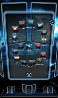 iblue Next Launcher Theme 1.0. Скриншот 7
