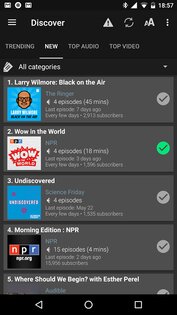 Podcast Addict 2025.9.2. Скриншот 7