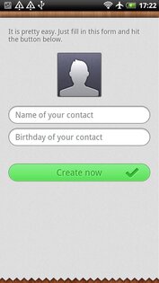 Birthdays Free 1.7.1. Скриншот 4
