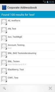 Corporate Addressbook 2.0.8. Скриншот 3