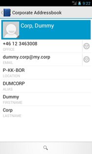 Corporate Addressbook 2.0.8. Скриншот 4