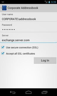 Corporate Addressbook 2.0.8. Скриншот 5