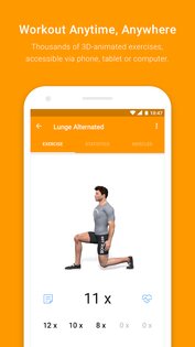 Virtuagym – фитнес дома и в зале 11.7.0. Скриншот 1