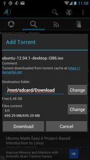 aDownloader 1.7.2. Скриншот 1