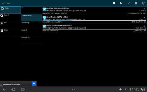 aDownloader 1.7.2. Скриншот 6