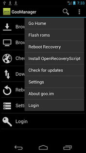 GooManager 2.1.3. Скриншот 3