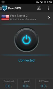 DroidVPN 3.0.5.3. Скриншот 1