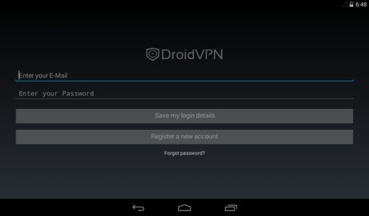 DroidVPN 3.0.5.3. Скриншот 7
