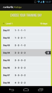 Runtastic Pull-ups Workout 1.13. Скриншот 6