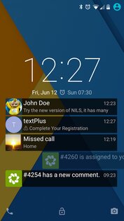 NiLS Lock Screen Notifications 1.7.2.694. Скриншот 2