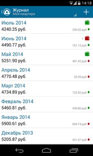DomoMeter Lite 3.8.1. Скриншот 2
