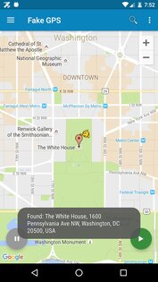 Fake GPS 2.1.2. Скриншот 3