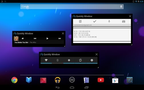 More Quickly Panel 2.1.3.1. Скриншот 1