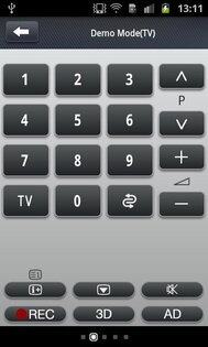 Toshiba Remote 3.0.0 / Toshiba Apps DB 1.1.1. Скриншот 2