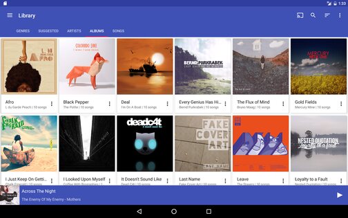 Shuttle Music Player 2.0.17. Скриншот 7