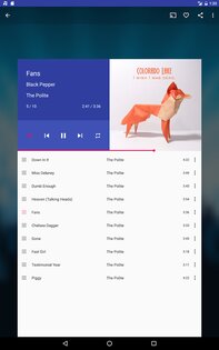 Shuttle Music Player 2.0.17. Скриншот 10