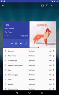 Shuttle Music Player 2.0.17. Скриншот 14