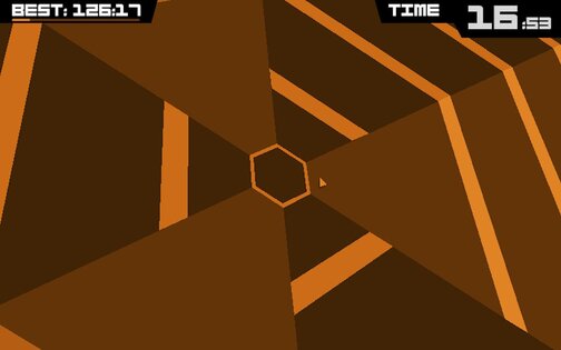 Super Hexagon 1.0.8. Скриншот 1