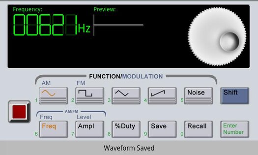 Waveform Generator 1.5. Скриншот 2