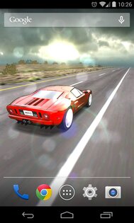 Машина 3D Живые обои 5.9. Скриншот 3