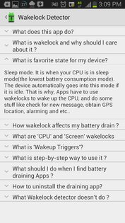 Wakelock Detector Free 2.0.1. Скриншот 6