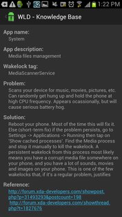 Wakelock Detector Free 2.0.1. Скриншот 7