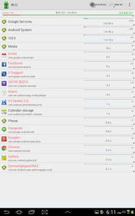 Wakelock Detector Free 2.0.1. Скриншот 8