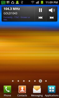 ScreenFree FM Radio 1.0.3. Скриншот 3