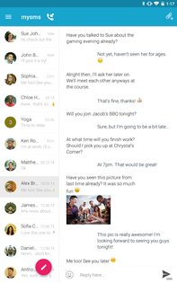mysms – синхронизация SMS с ПК 7.1.1. Скриншот 2
