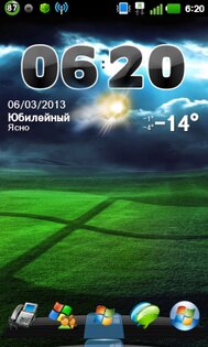 Тема для Next Launcher в стиле Windows 7 1.01. Скриншот 1