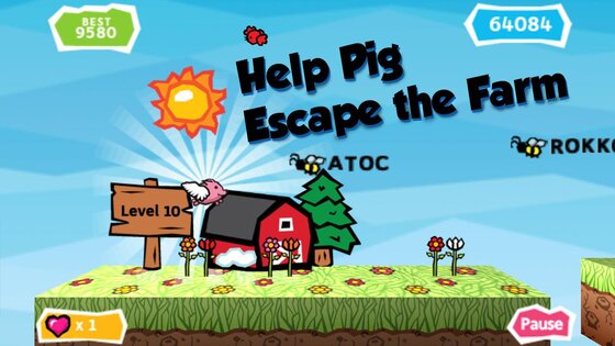Pig Rush 1.1.0. Скриншот 1